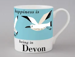 Repeat Repeat Country and Coast Devon Seagulls Mug- Great Britain