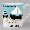 Repeat Repeat Country and Coast Lakes Boats Mug- Great Britain