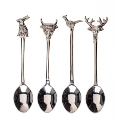 Selbrae Country Animals Spoons Set of 4- Tea