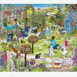 GB Jigsaws Ltd Country Garden 1000 Piece Jigsaw Puzzle- Puzzles