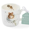 Wrendale Designs 'Country Mice' Small Bone China Mug (11oz)- Animals|Animals