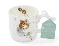 Wrendale Designs 'Country Mice' Small Bone China Mug (11oz)- Animals|Animals