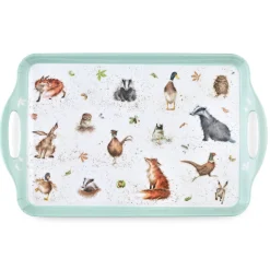 Wrendale Designs Countryside Friends Large Melamine Tray- Trays