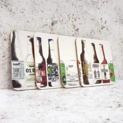 Corinne Alexander Craft Beer Coaster Set by- Father's Day|Coasters