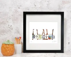 Corinne Alexander Craft Beer Print by- Art