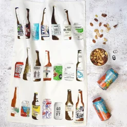 Corinne Alexander Craft Beer Tea Towel by- Father's Day|Tea