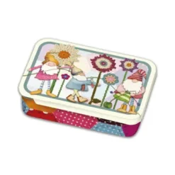 Emma Ball Crafting Gnomes Set of 6 Crochet Markers in a Pocket Tin- Crafts