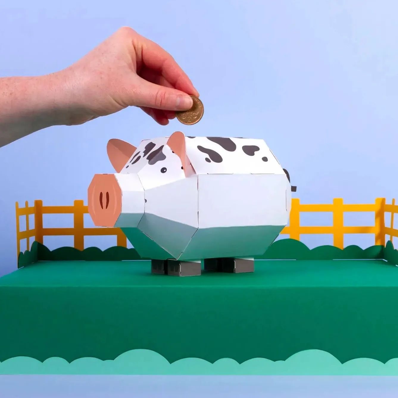 Clockwork Soldier Create Your Own Hungry Little Piggy Bank by- Novelty|Crafts