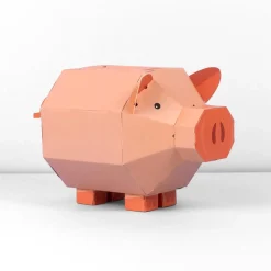 Clockwork Soldier Create Your Own Hungry Little Piggy Bank by- Novelty|Crafts