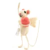 Sew Heart Felt Cupid Angel Felt Mouse- Valentine's Day|Children