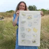 Poppy Treffry Cups and Mugs Tea Towel- Tea|Tea Towels