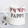 Sweet William Daddy with Bunting Mug- Father's Day|Great Britain