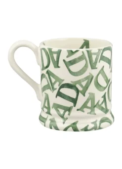 Emma Bridgewater D.A.D. Green 1/2 Pint Mug- Father's Day