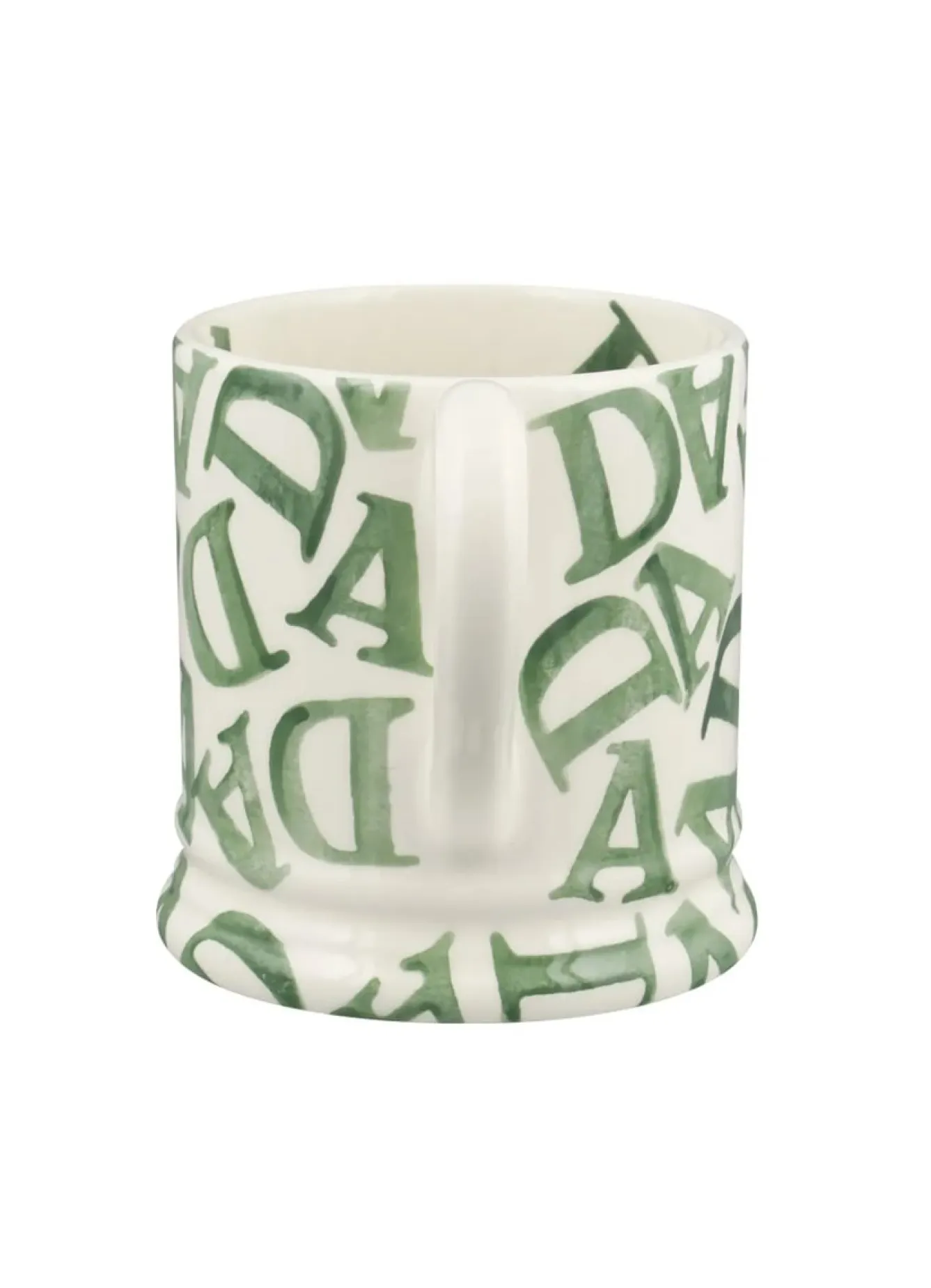 Emma Bridgewater D.A.D. Green 1/2 Pint Mug- Father's Day