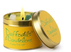 Lily-Flame Daffodils & Dandelions Scented Candle- Home Fragrance