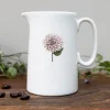 Toasted Crumpet Dahlia Bone China Half Pint Jug- Jugs