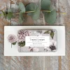 Toasted Crumpet Dahlia China Rectangular Soap Dish- Soaps & Lotions