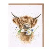 Wrendale Designs 'Daisy Coo' Blank Greetings Card- Greeting Cards