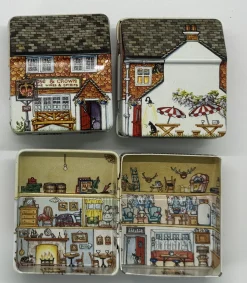 Elite Tins Dana Kubick Mini House Tins- Children|Children