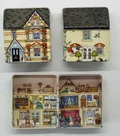 Elite Tins Dana Kubick Mini House Tins- Children|Children