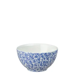 Burleigh Dark Blue Felicity Small Sugar Bowl - 3.75in/9.5cm- Tea|Bowls & Dishes