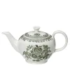 Burleigh Dark Green Asiatic Pheasants Small Teapot- Tea|Teapots