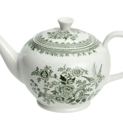 Burleigh Dark Green Asiatic Pheasants Teapot Large- Tea|Teapots