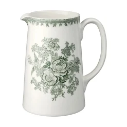 Burleigh Dark Green Asiatic Pheasants Medium Tankard Jug- Jugs