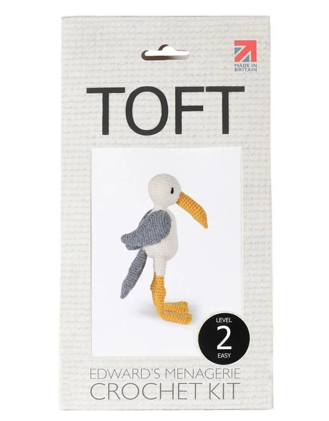 Toft Crafts Dave the Seagull Kit- Crafts
