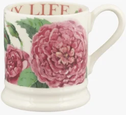 Emma Bridgewater David Austin - Emma's Rose 1/2 Pint Mug- Flowers & Garden