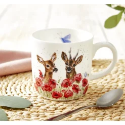 Wrendale Designs 'Deer to Me' Deer Small Bone China Mug (11oz)- Animals|Animals