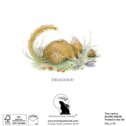 Moongazer Cards Delicious! Greeting Card- Greeting Cards