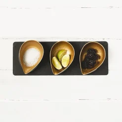 Selbrae Deluxe Gold Mezze Set- Bowls & Dishes