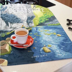 Town Towels Derbyshire - Chee Dale Tea Towel- Tea|Tea Towels