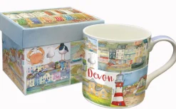 Emma Ball Devon Bone China Mug (Boxed)- Tea|Great Britain