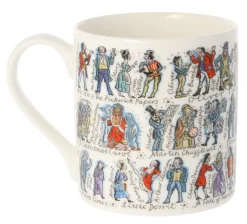 Picturemaps Dickens Bone China Mug- Tea