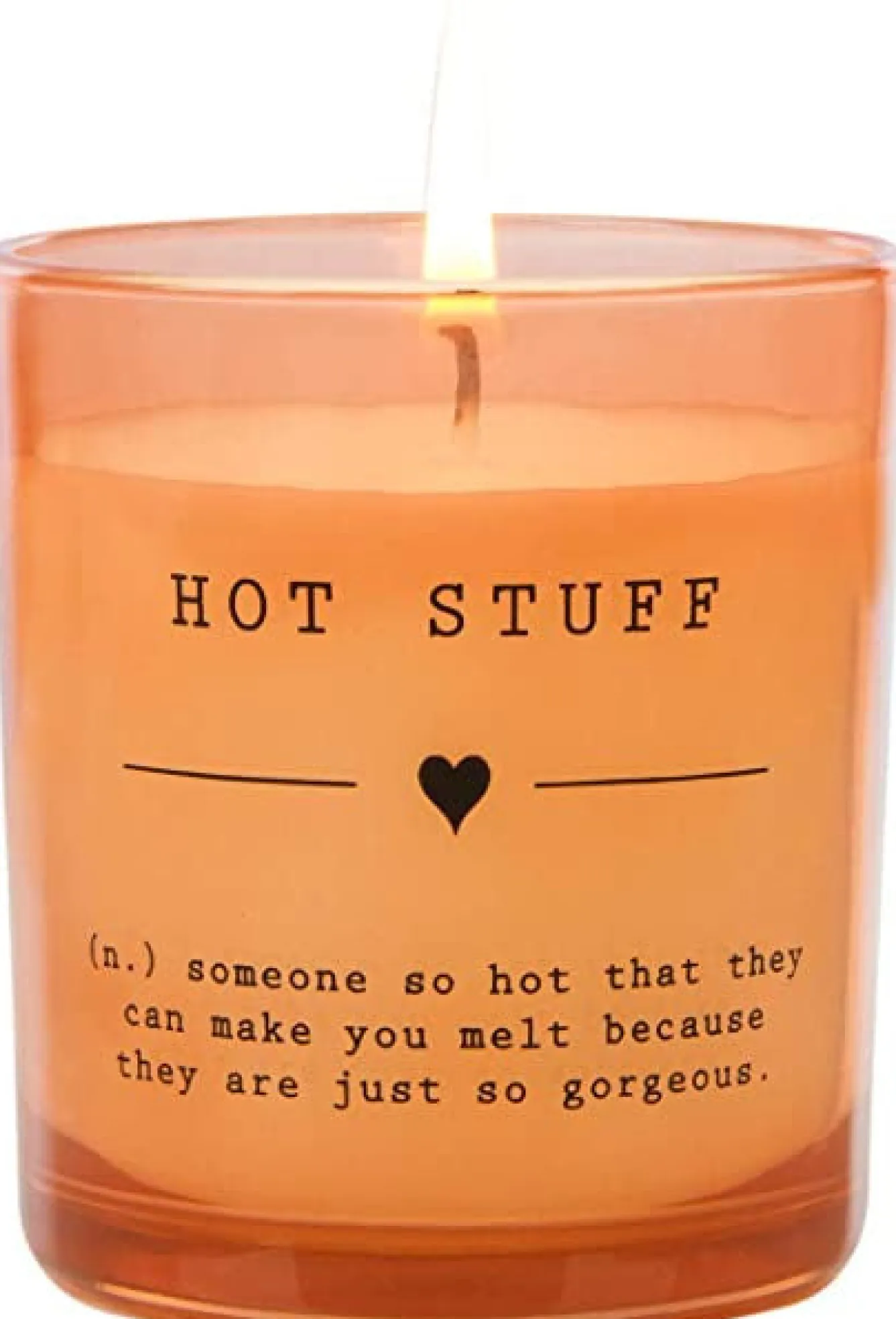 Wax Lyrical Dictionary Hot Stuff Small Candle in Glass- Home Fragrance