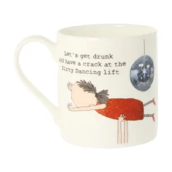 Mclaggan Smith Dirty Dancing Bone China Mug- Tea|Whimsical
