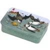 Emma Ball Diving Puffins Mini Slider Tin- Seaside