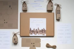Seasonal DIY Advent Calendar Houses Kit- Christmas|Advent