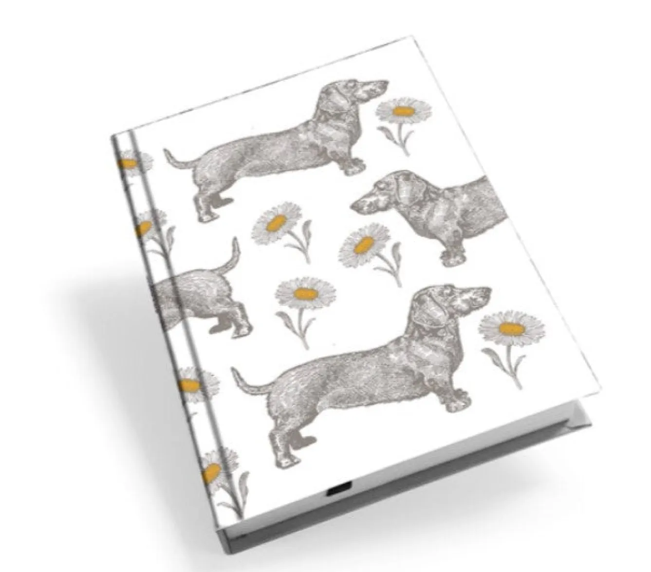 Thornback & Peel Dog & Daisy A5 Hardback Notebook- Stationery