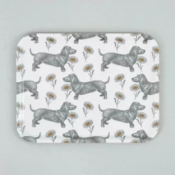 Thornback & Peel Dog & Daisy Large Tray- Tea|Trays