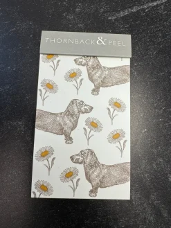 Thornback & Peel Dog & Daisy Mini Notepad- Stationery