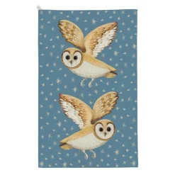 Tins Dog & Dome Owl Tea Towel- Tea|Tea Towels