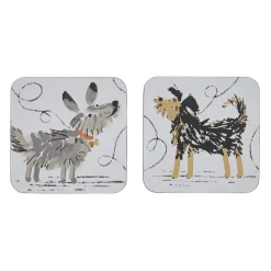 Ulster Weavers Dog Days Coasters - Set of 4- Coasters