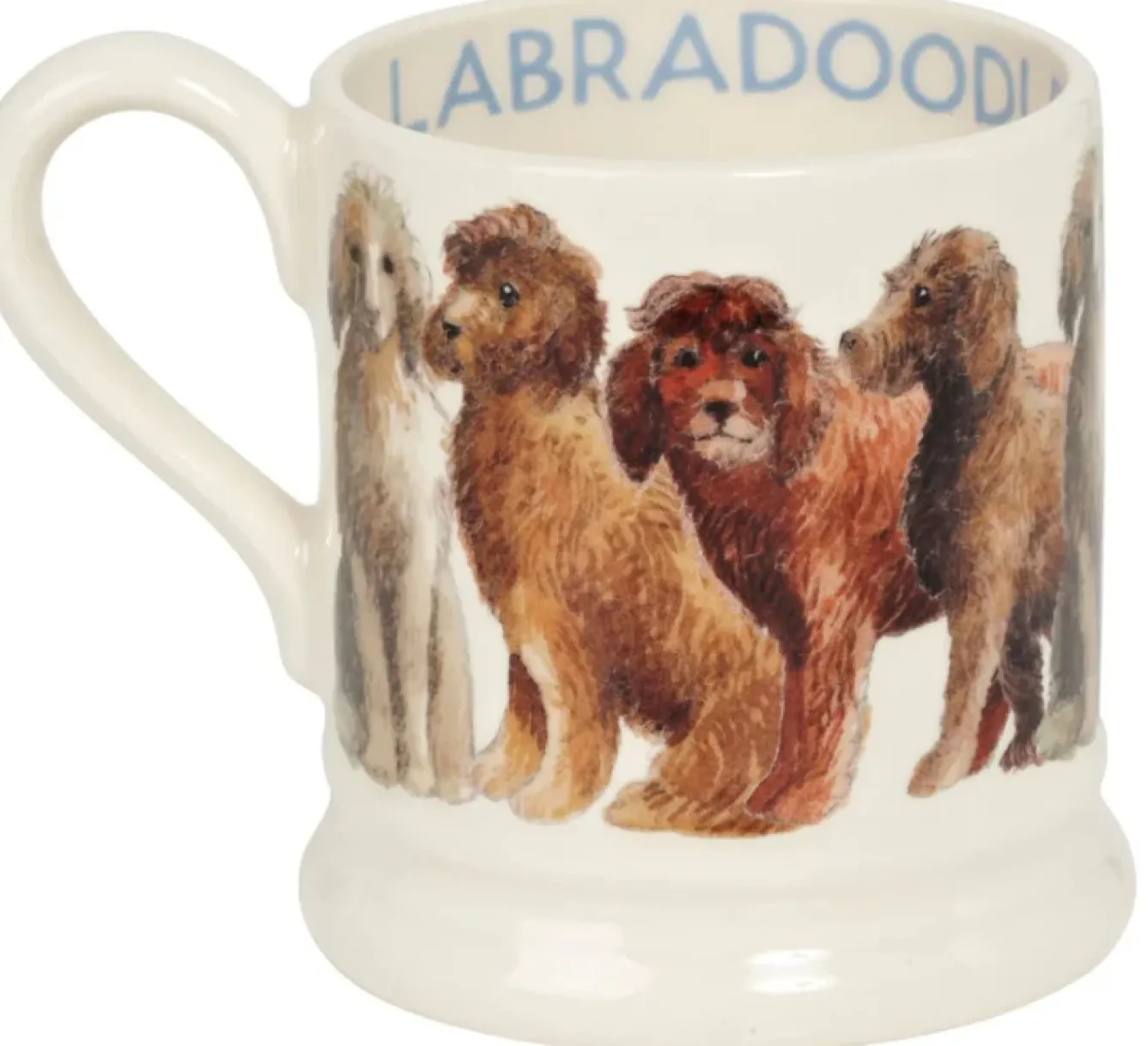 Emma Bridgewater Dogs Labradoodle 1/2 Pint Mug- Animals|Pets