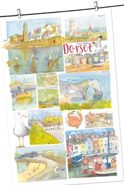 Emma Ball Dorset by Tea Towel- Tea|Tea Towels
