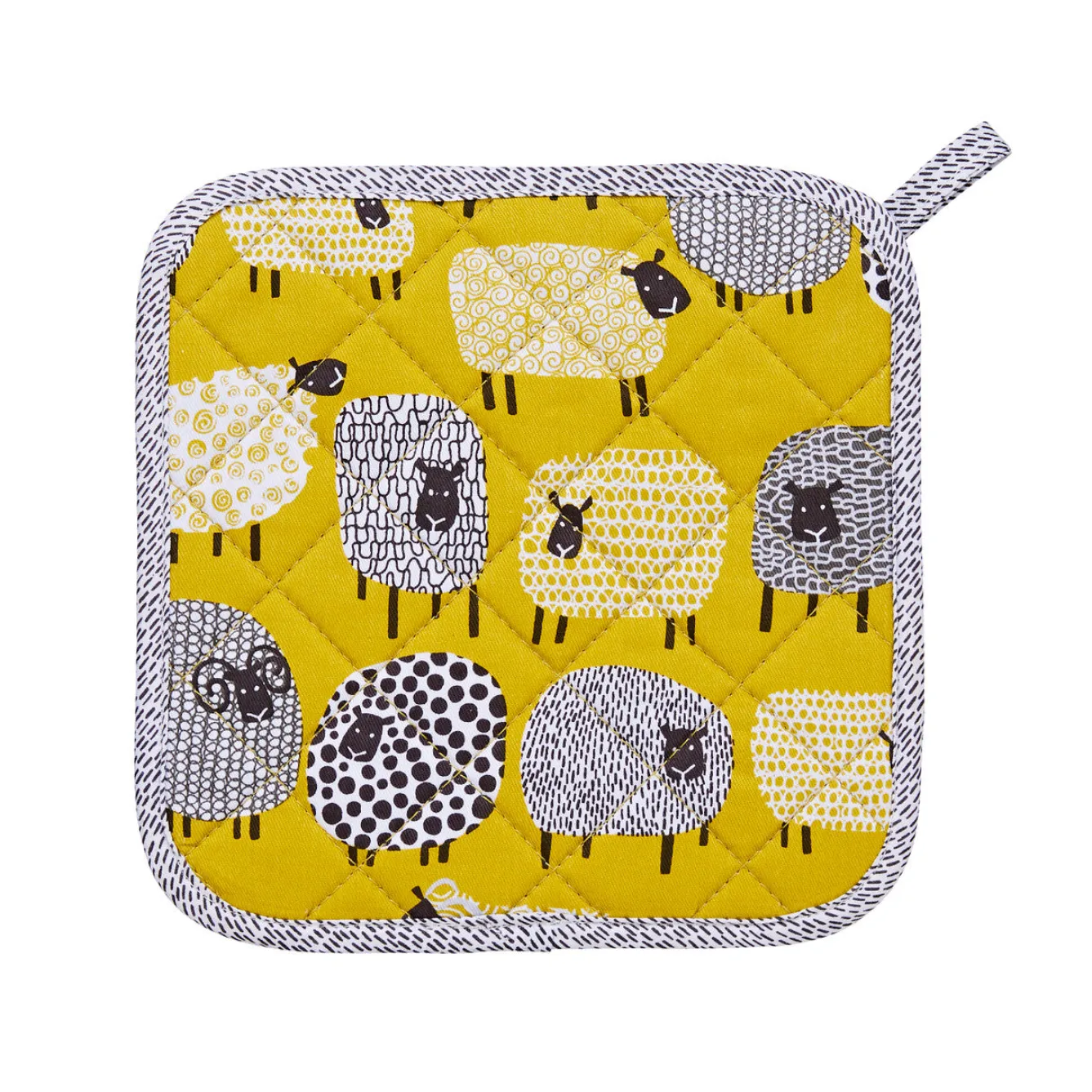 Ulster Weavers Dotty Sheep Pot Mat- Pot Grabs