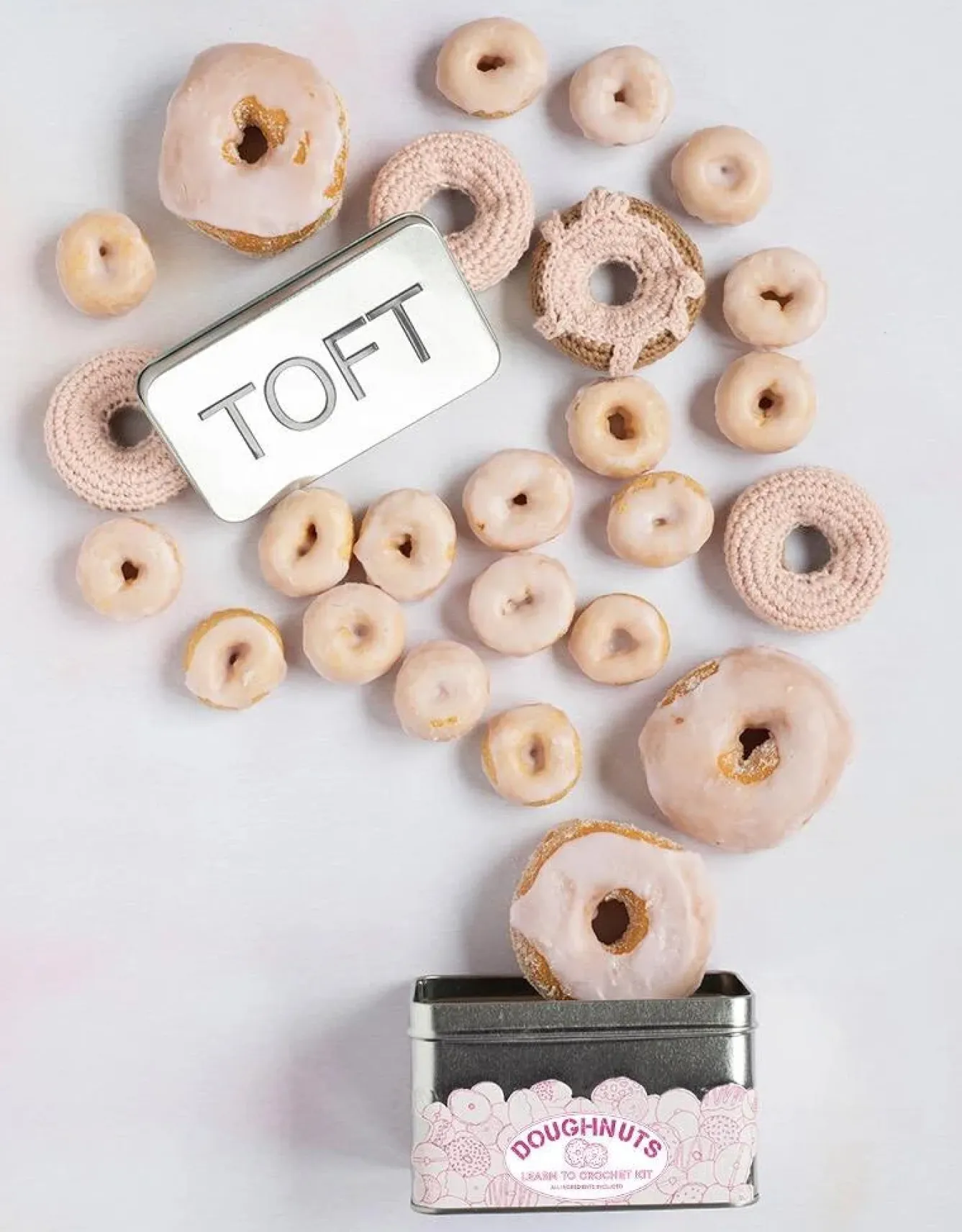 Toft Crafts Doughnuts in a Tin Kit- Crafts
