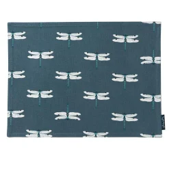 Sophie Allport Dragonfly Fabric Placemat- Tea|Placemats